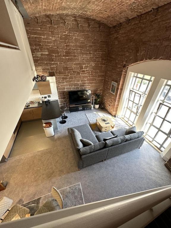 The Engine House At Dixons Chimney Near Carlisle Castle Unique Historic Apartment With 65 Inch Sky Glass And Private Parking ภายนอก รูปภาพ